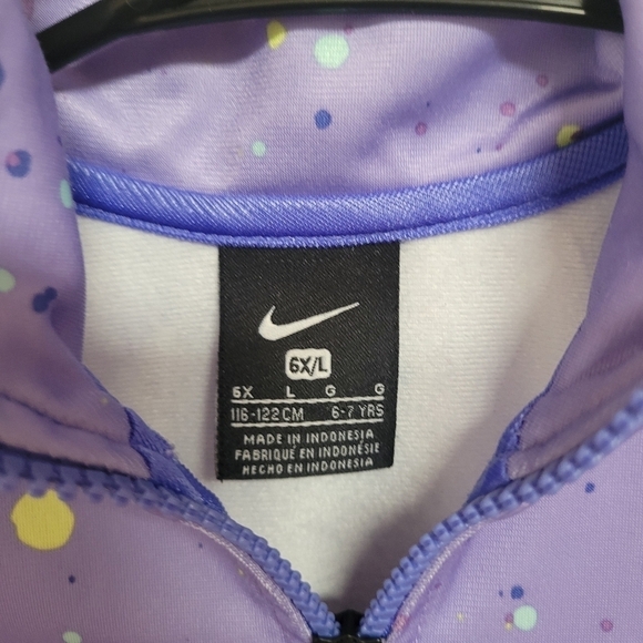 Nike Purple Speckled Jacket - Picture 3 of 5